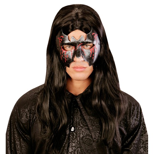 Halloweenmaske Fledermaus Maske Fledermausmaske Vampirin Augenmaske Damenmaske