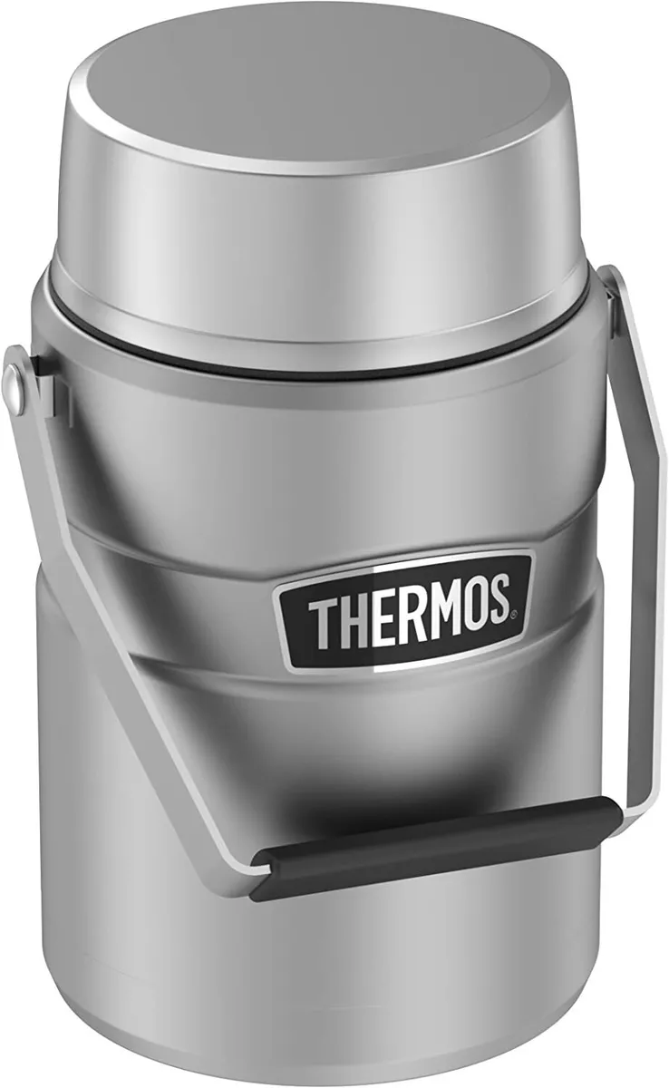 Thermos Stainless King 24 Ounce Food Jar, Matte Black 