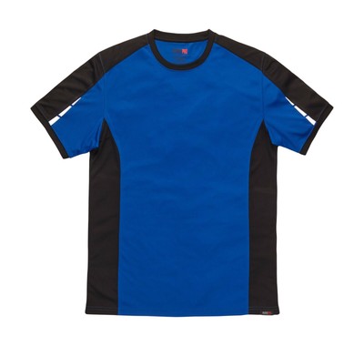 Dickies Pro T-Shirt DP1002 königsblau/schwarz Coolcore Worker Shirt Arbeitshemd 