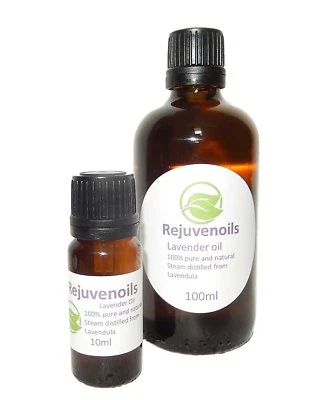 REJUVENOILS LAVENDER ESSENTIAL OIL, ANTIBACTERIAL, NATURAL ANTISEPTIC 100% PURE