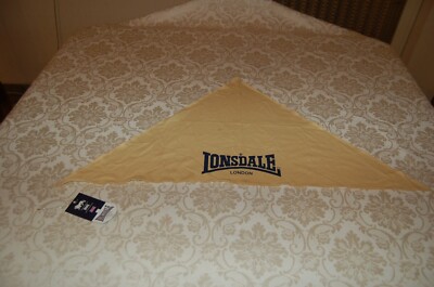 Lonsdale - Cotton Crew Neck Bandana, Triangular 74cm x 37cm, Cotton, New