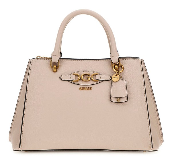 Guess Malva Girlfriend Satchel Handtasche UmhäNgetasche Tasche Almond Beige Neu-image