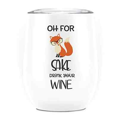 Fox Kaffeebecher 350ml 12oz, Oh for Fox Sake,