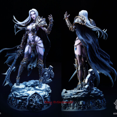 Leviathan 1/4 CPWS-13 Lich Queen 22inch Polystone Painted Statue In Stock