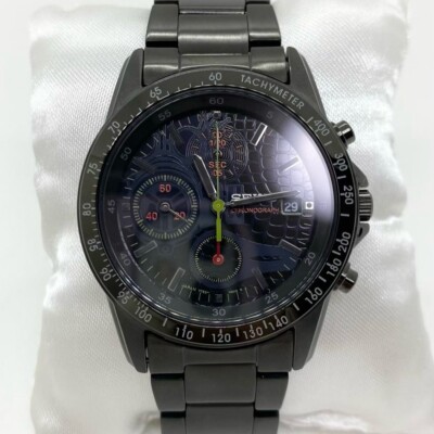 Seiko Dorohedoro Limited Edition Men's Wristwatch Quartz Black Pre