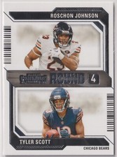 Roschon Johnson Tyler Scott 2023 Panini Contenders Round Numbers Rookie #19