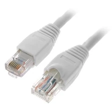 Ethernet Network Patch Cat5E Cable (50ft) - White