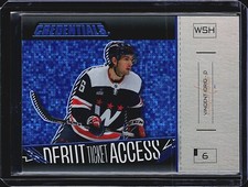 2023-24 CREDENTIALS Debut Ticket Access Blue VINCENT IORIO /49 Jersey #173