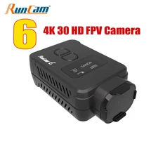 Runcam 6 4K HD SOIY IMX377 30fps 1/2.3'' 128*64 155°FOV WiFi Adaptable Camera
