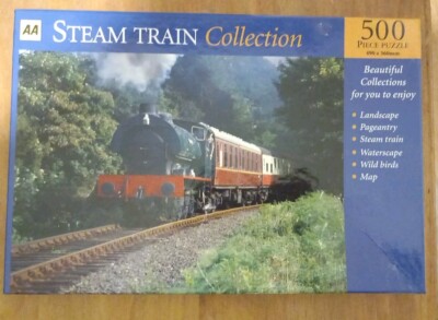 AA Steam Train Collection 500 Piece Jigsaw Puzzle Swiftshure Cornwall Jigsaw