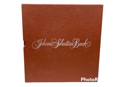 Johann Sebastian Bach Smithsonian Collection 9 Records LP Johann Sebastian Bach Smithsonian Collection 9 Records LP