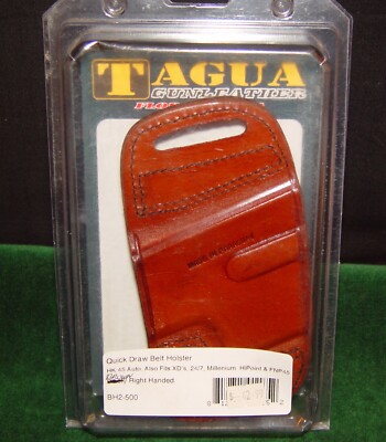 TAGUA ''Quick Draw Belt Holster''  fits HK 45, XD's, 24/7, Millenium , FNP45
