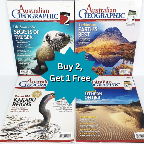 Australian Geographic Magazine #3 Choose Your Own Title Buy 2 Get 1 Free 1 Post - Picture 1 of 103