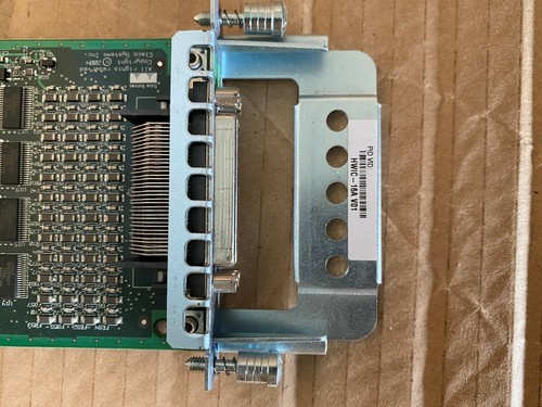 Serveur d'accès terminal 16 ports Cisco HWIC-16A module Cisco HWIC-16A (TVA incluse) - Photo 5/13