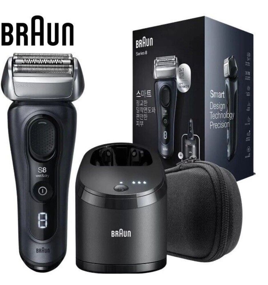 Braun Series 8 Sonic 8453cc Cordless Electric Shaver Wet&Dry | eBay