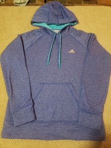 purple adidas hoodie womens