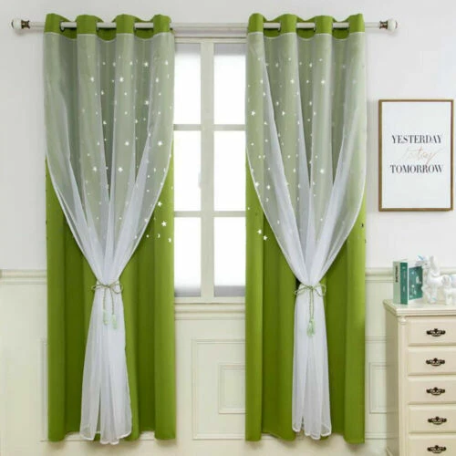 Green Blackout Window Curtains & Drapes