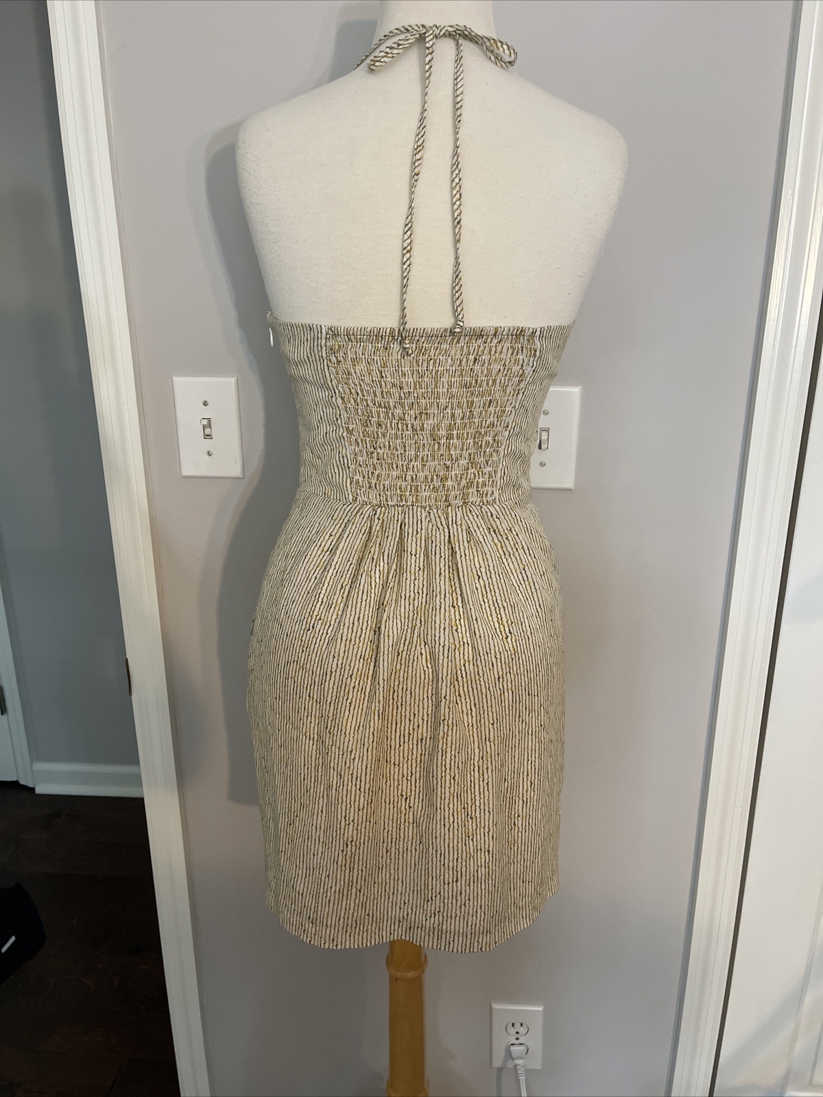 BCBGeneration  Womens Size 2 Fully Lined Gold Gra… - image 5