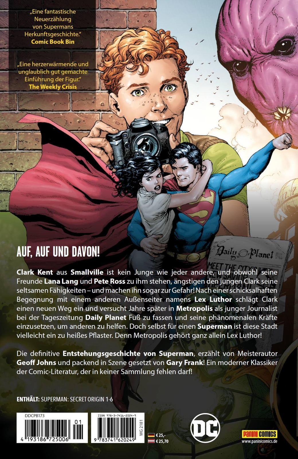Thumbnail - Superman: Secret Origin | Geoff Johns (u. A.) | Taschenbuch | 232 S. |