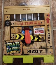 Crate Creatures Surprise Blizz Yeti Monster Interactive 2017 Sold As Is.