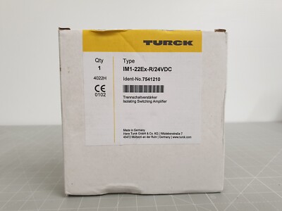 Turck IM1-22EX-R/24VDC, Trennschaltverstärker, 2-kanalig