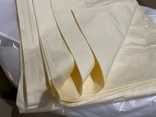 Castello Italy New 1pc Queen Flat Sheet 100% Mercerized Cotton Sateen (13) SOLD