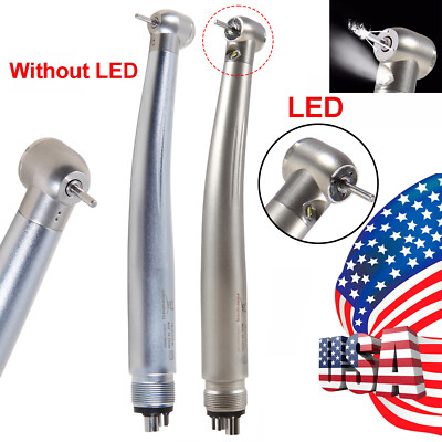 Dental E-generator LED /Without LED High Speed Handpiece Standard Head 4Hole fo