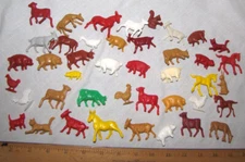 Tim-Mee 40+ soft plastic small farm animals for your toy soldiers dinner