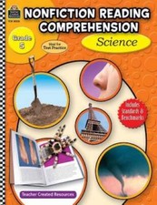 Nonfiction Reading Comprehension: Science, Grade 5 - Paperback - GOOD