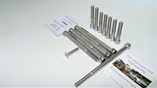 Honda XL100 - Engine Covers Bolts Set - Stainless Steel - Picture 4 of 5