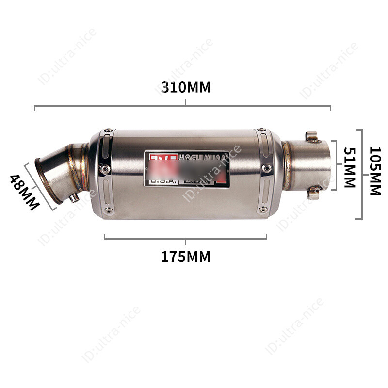 For Yamaha Zuma 125 BWS 125 20022017 Exhaust System Muffler Pipe 310