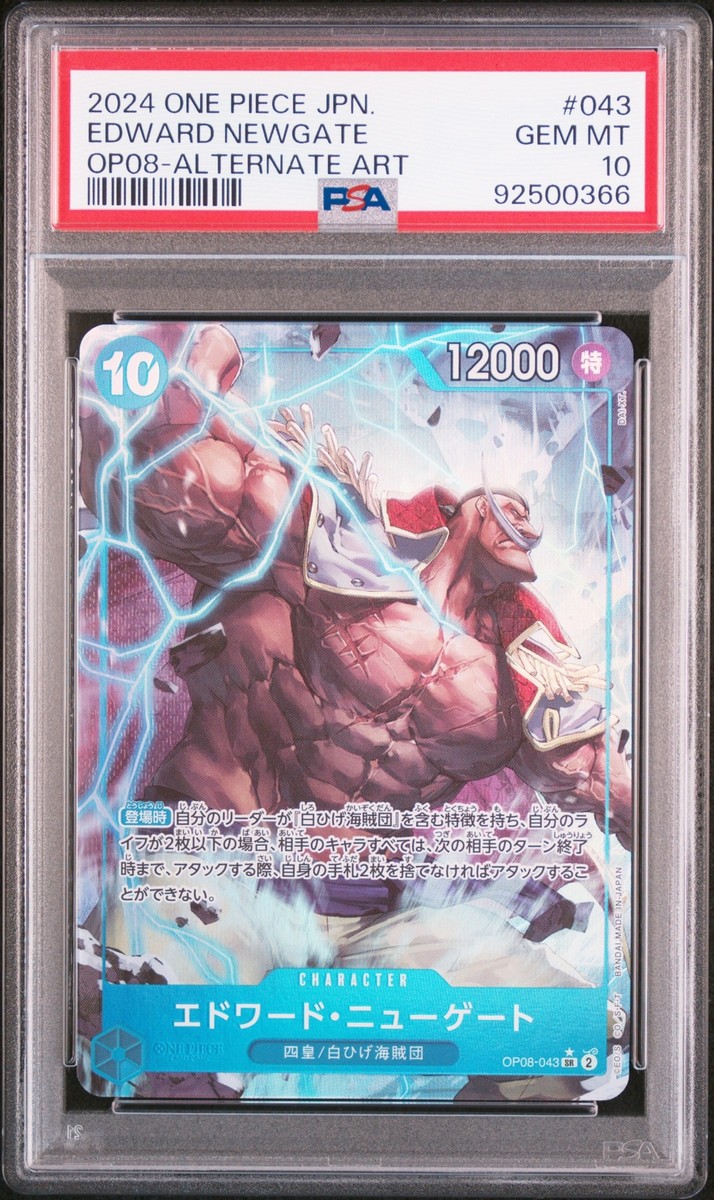 PSA10エース＆ニュゲート688 （世界に12枚 ワンピース エース