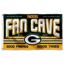 For Green Bay Packers Football fans 3x5 ft Fan Cave Flag - Ideal NFL Gift Banner