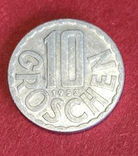 M192 – moneta 10 groszy 1953 Austria    