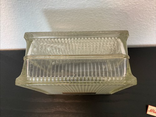 VTG 1948 Dr Pepper Headquarters Building Glass Construction Block Soda Pop RARE2 - Picture 7 of 19