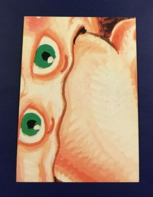 環 5th 色紙 1986 Topps Garbage Pail Kids # 175a WINDY WINSTON Series 5 GPK