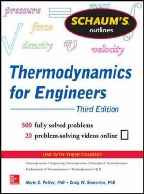#ad #ad Schaums Outline of Thermodynamics for En paperback Merle Potter 9780071830829 $13.99