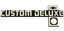 New Trim Parts Custom Deluxe Dash Emblem For 81-87 Chevy Truck Suburban 9688 New Trim Parts Custom Deluxe Dash Emblem For 81-87 Chevy Truck Suburban 9688