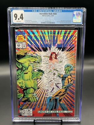 #ad Incredible Hulk #400 Marvel Comics Dec 1992 CGC Graded 9.4 White Pages $39.95