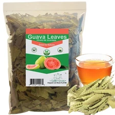 Dried whole Guava leaves Hojas de guayaba Natural Guava leaves Tea, Gabiogreen