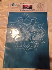 Full Line Stencil #49012 Flaming Star  Elegance  Reusable