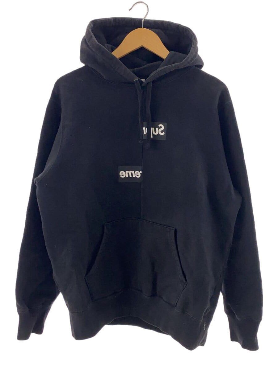 Supreme Hoodie 18FW Split Box Logo Hooded Sweatshirt M Cotton  