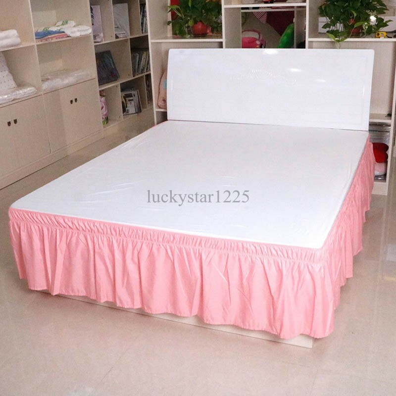 Bedroom Bed Skirt / Valance Without Surface PolyCotton Single Double