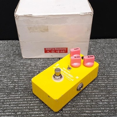 CAT'S FACTORY KOLOON BOOST BASS Effektpedal Bass Boost FX Gebraucht