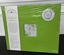 Doodlebug Design Storybook Scrapbook Album D Ring 12 x 12  LIMEADE Green 2726