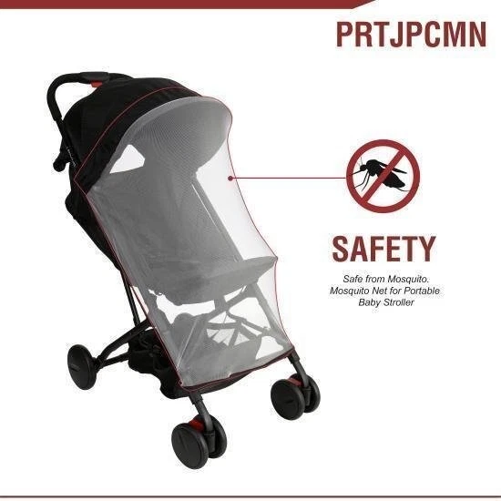 Jovial Mosquito Net for Portable Baby Stroller for JPC18BK, JPC18BL, JPC18RD - Image 3 of 4