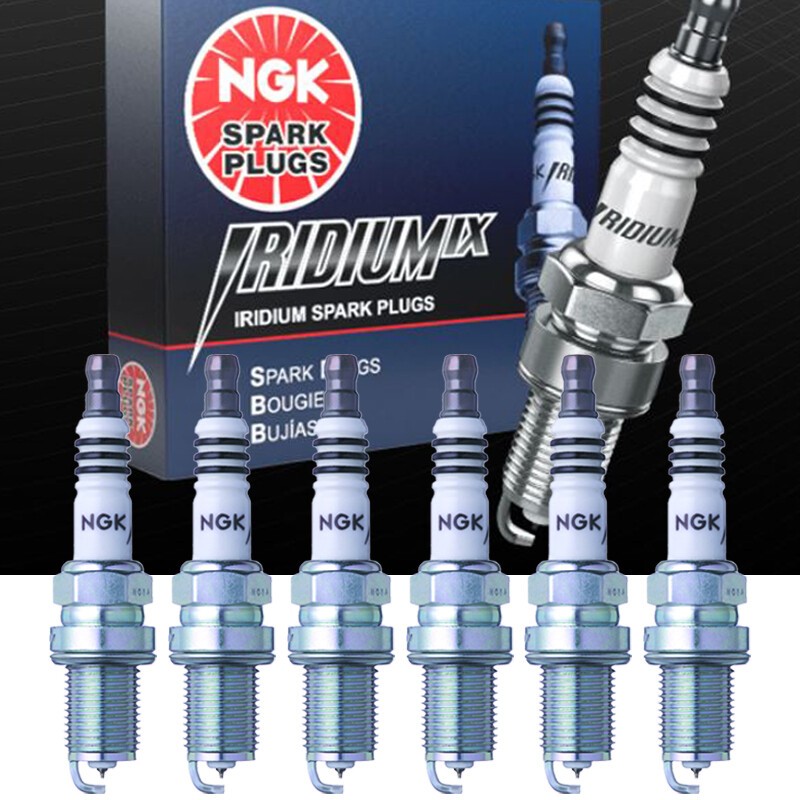 Genuine NGK Iridium IX Spark Plugs 6418 BKR6EIX Set of 6