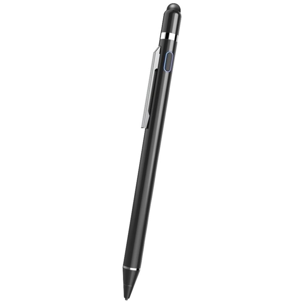 Stylet tactile noir Hama Pro à pointe haute précision anti-trace
