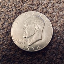 1974 Liberty One Dollar US Coin