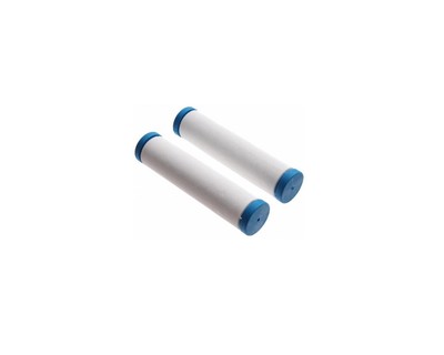 TOPEAK Road Griffe,weiß-blau,130/130mm,Noppenform,BLISTER
